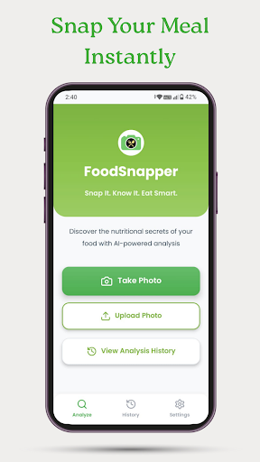 FoodSnapper - Food Analyzer ekran görüntüsü