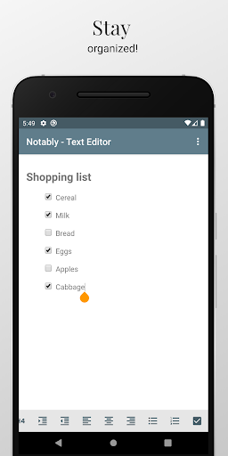 Notably Text Editor - Writer & ekran görüntüsü