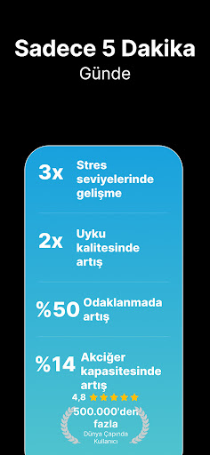Nefes Egzersizi & Breathwork ekran görüntüsü