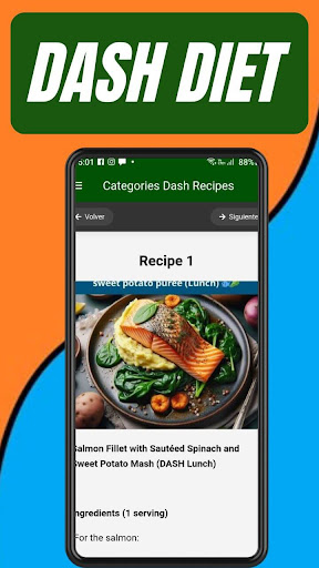 Dash Diet ekran görüntüsü