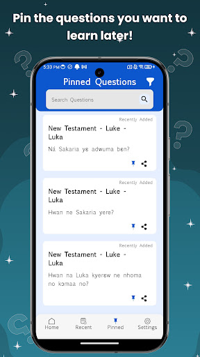 Twi Bible Quiz ekran görüntüsü