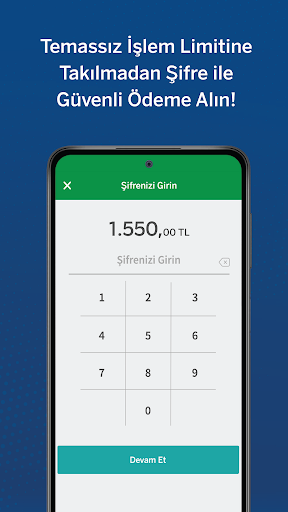 Garanti BBVA CepPOS Pin ekran görüntüsü