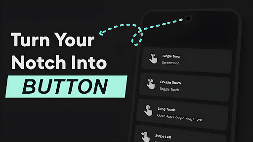 Touch The Notch - Action Notch ekran görüntüsü