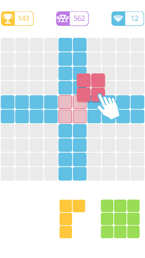 10x10 : fill the grid ! ekran görüntüsü