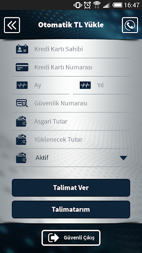 BYS PlatinCard ekran görüntüsü