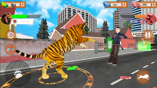 Wild Lion 3D Simulator Game ekran görüntüsü