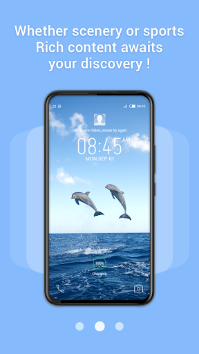 Magazine Lockscreen ekran görüntüsü