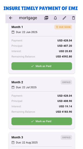 Credit Card Payment Calculator ekran görüntüsü