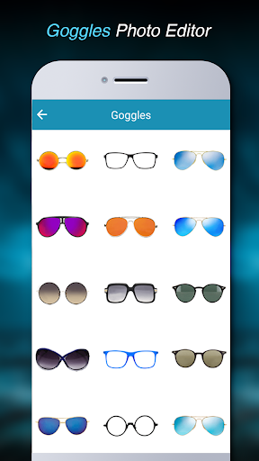 Sunglasses Photo Editor ekran görüntüsü