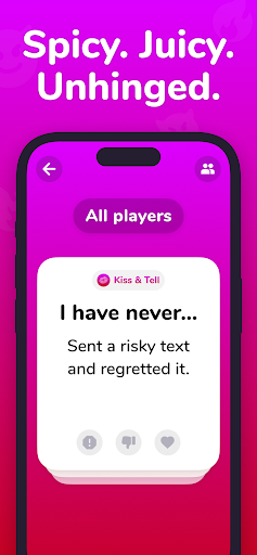 I Have Never: 18+ Dirty Game ekran görüntüsü