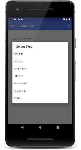 Barcode Scanner & Generator ekran görüntüsü
