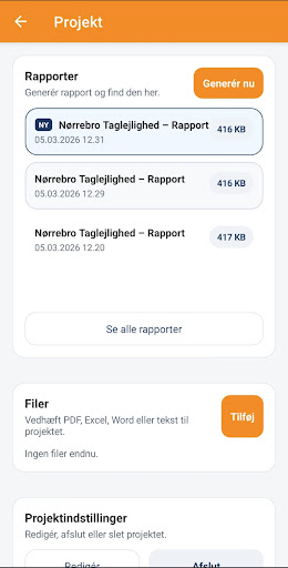 ByggeSikring ekran görüntüsü