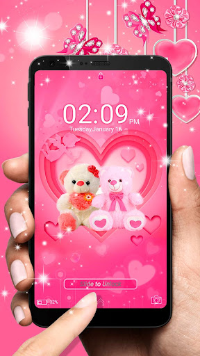 Love Bear Launcher Theme ekran görüntüsü
