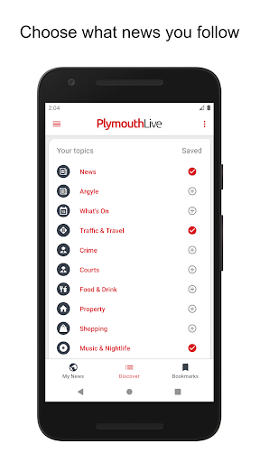 Plymouth Live ekran görüntüsü