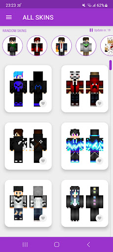 PvP Skins for Minecraft ekran görüntüsü