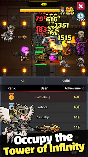 CASTLE TYCOON - IDLE Tower RPG ekran görüntüsü