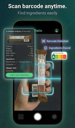 Ratio: Food & Calorie Tracker ekran görüntüsü