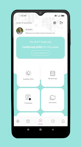 Vine Recruitment App ekran görüntüsü