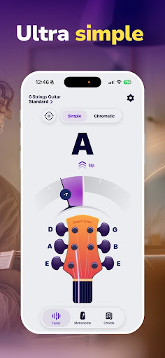 CoachTuner: Guitar Tuner Pro ekran görüntüsü