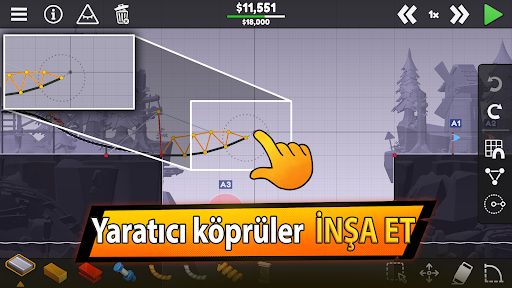 Poly Bridge 3 ekran görüntüsü
