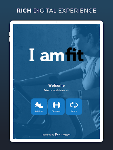 Virtuagym Touch in-gym coachin ekran görüntüsü
