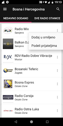 Bosnian Radio Stations ekran görüntüsü