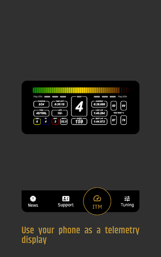 Fanatec App ekran görüntüsü