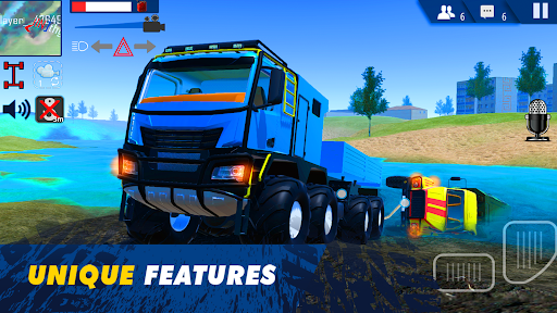 Offroad Simulator Online 4x4 ekran görüntüsü