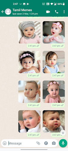Baby Stickers ekran görüntüsü
