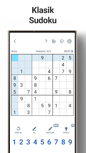 Sudoku Levels Günlük Yapbozlar ekran görüntüsü