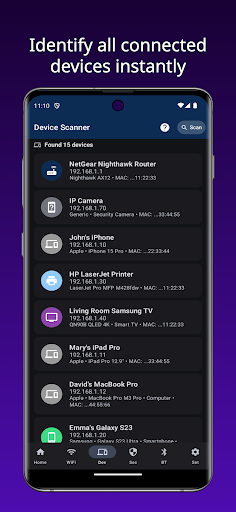 Network Scanner, WiFi Analyzer ekran görüntüsü