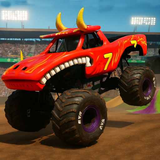 Monster Truck Demolition Game