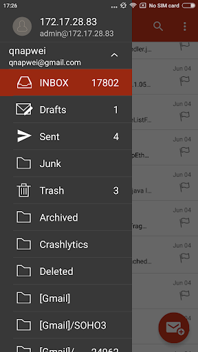 QmailClient ekran görüntüsü