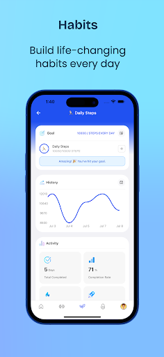 HubFit ekran görüntüsü