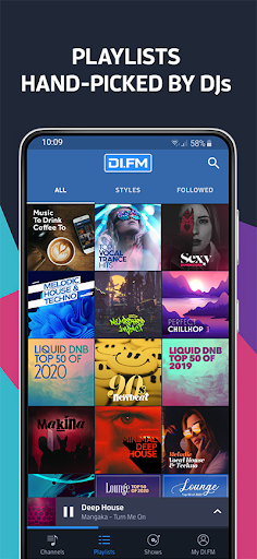 DI.FM: Electronic Music Radio ekran görüntüsü