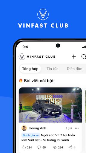 VinFast Club ekran görüntüsü