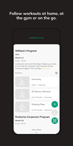 Domain Fitness and Performance ekran görüntüsü