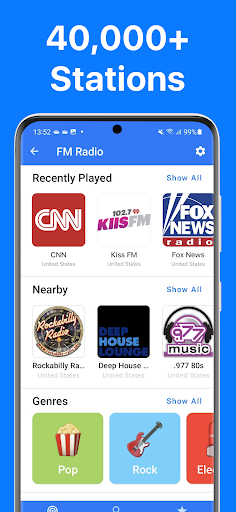 FM Radio ekran görüntüsü