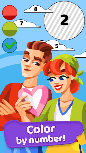 Gallery: Color by number game ekran görüntüsü