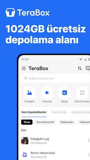 TeraBox: 1TB Bulut & AI Alanı ekran görüntüsü
