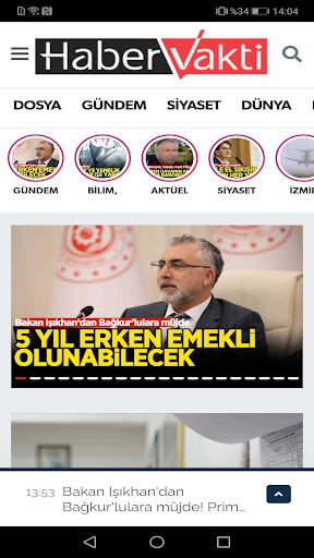 Haber Vakti ekran görüntüsü