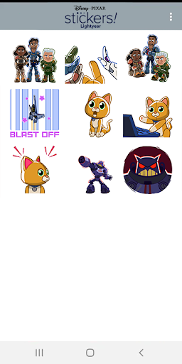 Pixar Stickers: Lightyear ekran görüntüsü