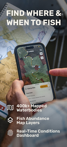 onWater Fish - Fishing Spots ekran görüntüsü