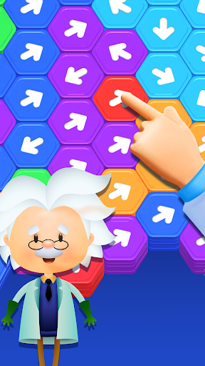 Hexa Slide Away: Tap Hexa ekran görüntüsü