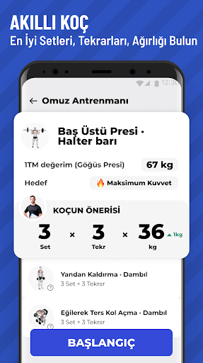 Spor Salonu Egzersizleri ekran görüntüsü