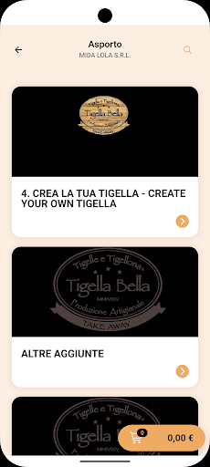Tigella Bella Como ekran görüntüsü