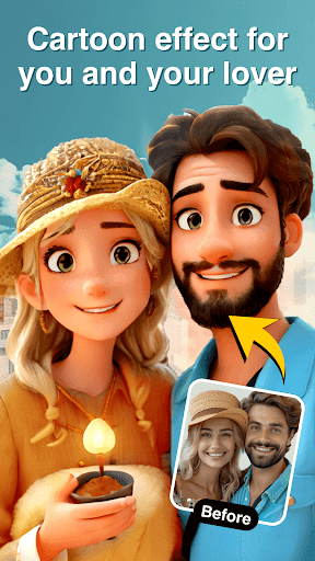 Cartoon Face: AI Photo Editor ekran görüntüsü