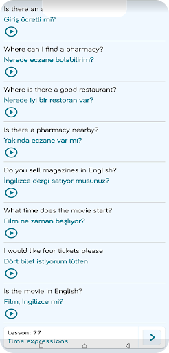 Turkish Lessons: Learn & speak ekran görüntüsü