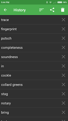 English Dictionary - Offline ekran görüntüsü