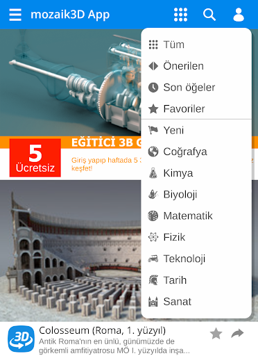 mozaik3D - Bizimle öğrenin! ekran görüntüsü